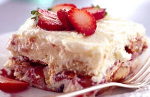 Strawberry Balsamic Tiramisu