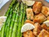 Garlic Butter Chicken Bites with Lemon Asparagus Garlic Butter Chicken Bites with Lemon Asparagus