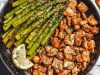Garlic Butter Chicken Bites with Lemon Asparagus Garlic Butter Chicken Bites with Lemon Asparagus