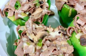 Philly Cheesesteak Stuffed Peppers Philly Cheesesteak Stuffed Peppers