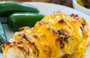 Air Fryer Jalapeno Popper Hasselback Chicken Air Fryer Jalapeno Popper Hasselback Chicken
