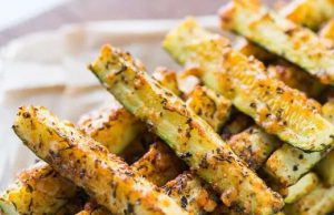 Baked Parmesan Zucchini Fries Baked Parmesan Zucchini Fries