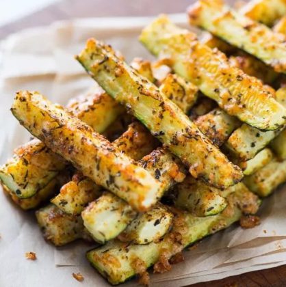 Baked Parmesan Zucchini Fries