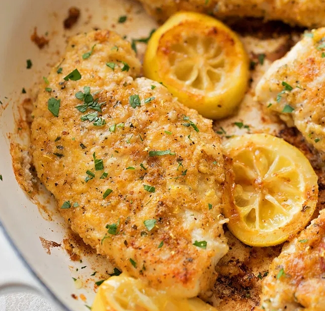 Crispy Lemon Pepper Chicken