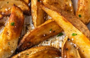 Seasoned Roasted Potato Wedges Seasoned Roasted Potato Wedges