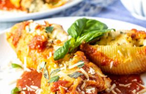 Spinach Stuffed Shells Spinach Stuffed Shells2