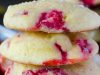 Strawberry Cookies With White Chocolate Chunks