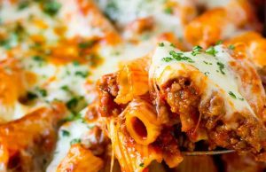 Baked Rigatoni Pasta Baked Rigatoni Pasta