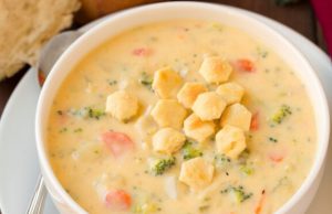 Cheddar Broccoli Potato Soup Cheddar Broccoli Potato Soup