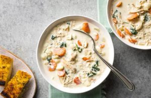 Creamy Crockpot Chicken Gnocchi Soup