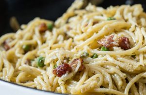 Easy Pesto Spaghetti Carbonara Easy Pesto Spaghetti Carbonara