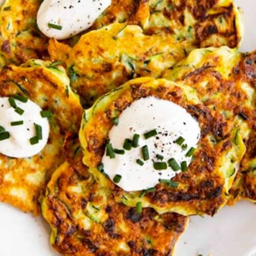 Easy Zucchini Fritters