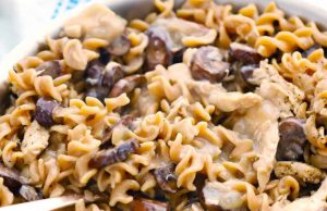 Healthy Chicken Stroganoff