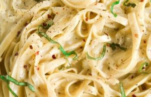 One Pot Creamy Garlic Pasta One Pot Creamy Garlic Pasta