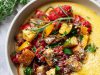 Parmesan Polenta with Roasted Vegetables Parmesan Polenta with Roasted Vegetables