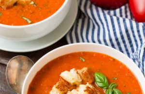 Roasted Tomato Basil Soup