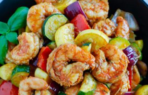 Shrimp and Vegetable Skillet Shrimp and Vegetable Skillet