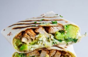 Chicken and Avocado Burritos Chicken and Avocado Burritos