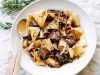 Pappardelle Pasta with Portobello Mushroom Ragu Pappardelle Pasta with Portobello Mushroom Ragu