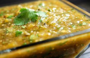 Roasted Tomatillo Salsa Verde Roasted Tomatillo Salsa Verde