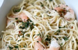 Baked Garlic Shrimp Scampi Baked Garlic Shrimp Scampi