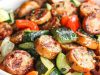 Skillet Sausage and Zucchini Skillet Sausage and Zucchini