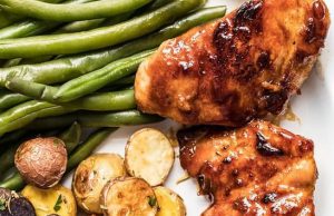 Sweet & Spicy Glazed Chicken Thighs Sweet & Spicy Glazed Chicken Thighs