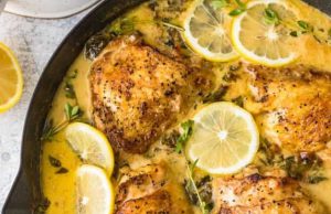 Creamy Lemon Butter Chicken Creamy Lemon Butter Chicken