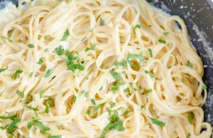 One Pan Garlic Parmesan Pasta One Pan Garlic Parmesan Pasta