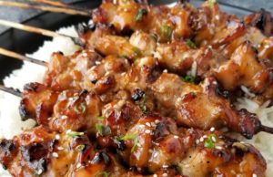 Teriyaki Chicken Skewers Teriyaki Chicken Skewers