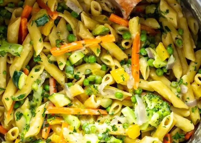 One Pot Pasta Primavera