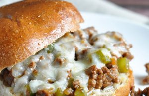 Philly Cheese Steak Sloppy Joes