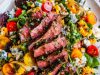 Balsamic Steak Gorgonzola Salad with Grilled Corn Balsamic Steak Gorgonzola Salad with Grilled Corn