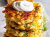 Cheesy Corn Fritters Cheesy Corn Fritters