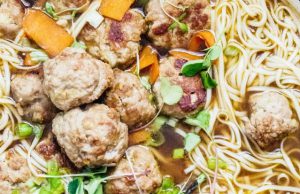 Chicken Meatball Ramen