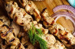 Greek Chicken Souvlaki Recipe