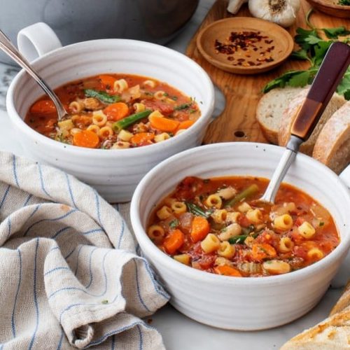 The Best Minestrone Soup