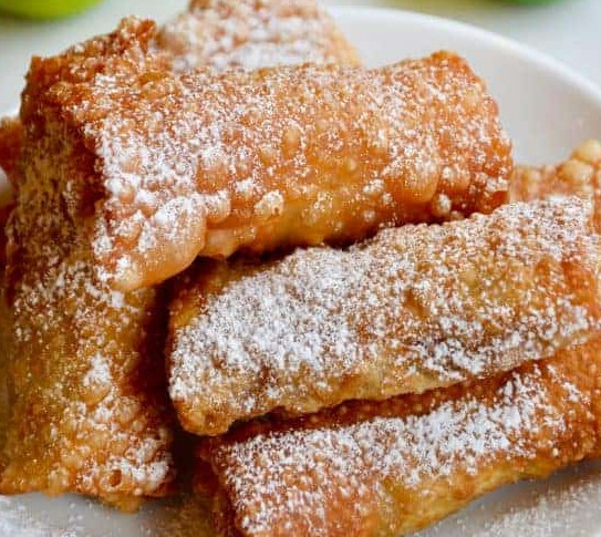 Apple Pie Egg Rolls