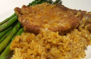 Baked Pork Chops with Golden Mushroom Soup and Rice Baked Pork Chops with Golden Mushroom Soup and Rice