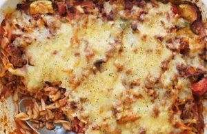 Beef Bacon Pasta Bake Beef Bacon Pasta Bake