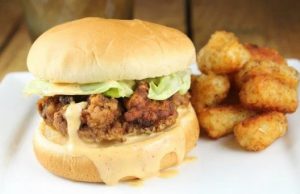 Chicken Fried Steak Sandwich Chicken Fried Steak Sandwich