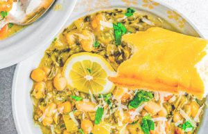 Lemony White Bean Stew Lemony White Bean Stew