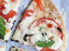 Margherita Tortilla Pizza Homemade Margherita Tortilla Pizza Homemade