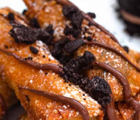 Oreo Egg Rolls