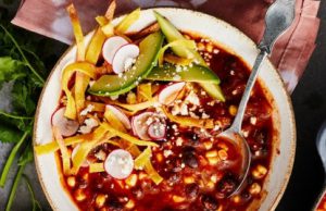 Vegetarian Tortilla Soup Vegetarian Tortilla Soup