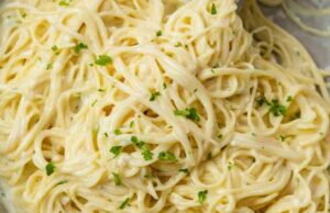 Garlic Parmesan Pasta Recipe Garlic Parmesan Pasta Recipe