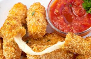 Air Fryer Mozzarella Sticks Recipe Air Fryer Mozzarella Sticks Recipe