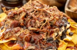 Cowboy Nachos with Pulled Pork Cowboy Nachos with Pulled Pork