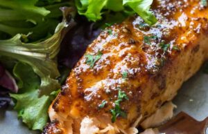 Air Fryer Honey Mustard Salmon Air Fryer Honey Mustard Salmon