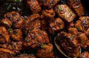 Cajun Garlic Butter Steak Bites Cajun Garlic Butter Steak Bites
